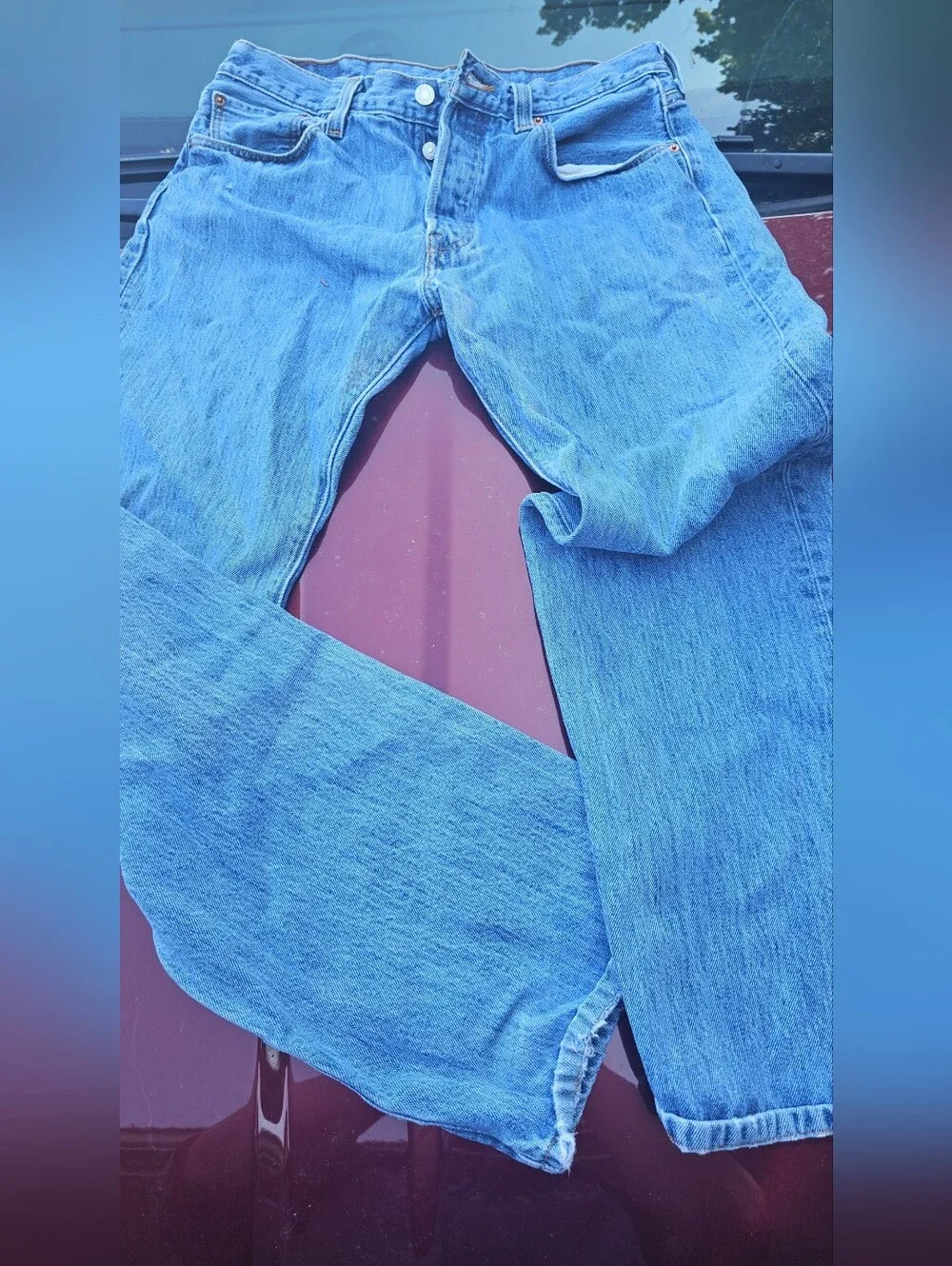 ​Classic Levi’s 501 Original Straight Fit Jeans  W34 x L32